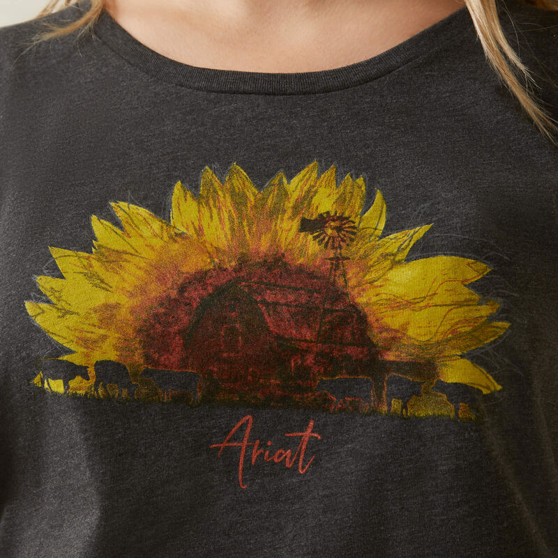 Ariat Sunflower Cow T-Shirt