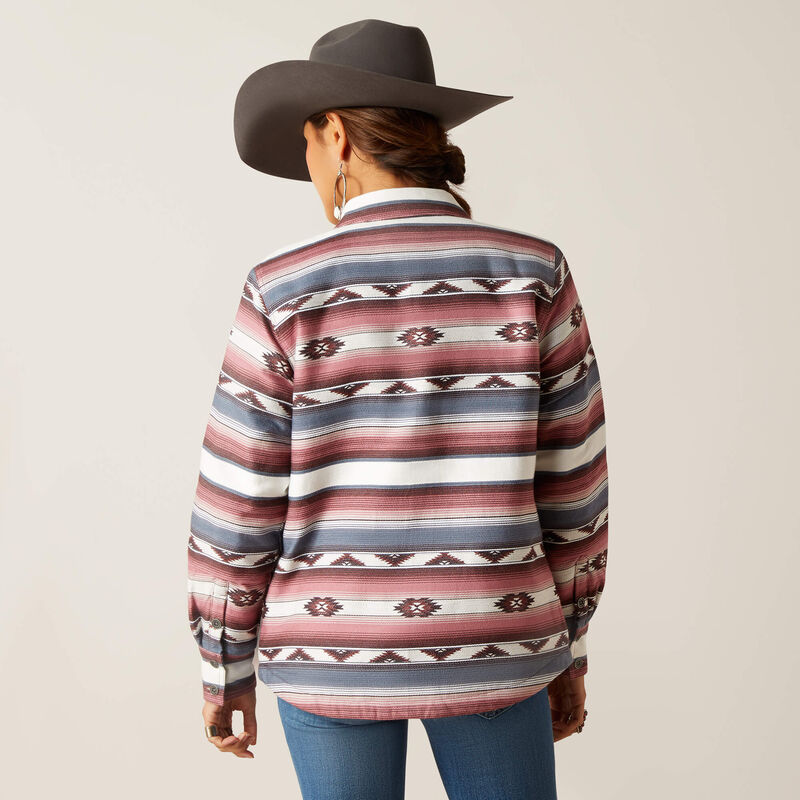 Shacket Shirt Jacket-SERAPE