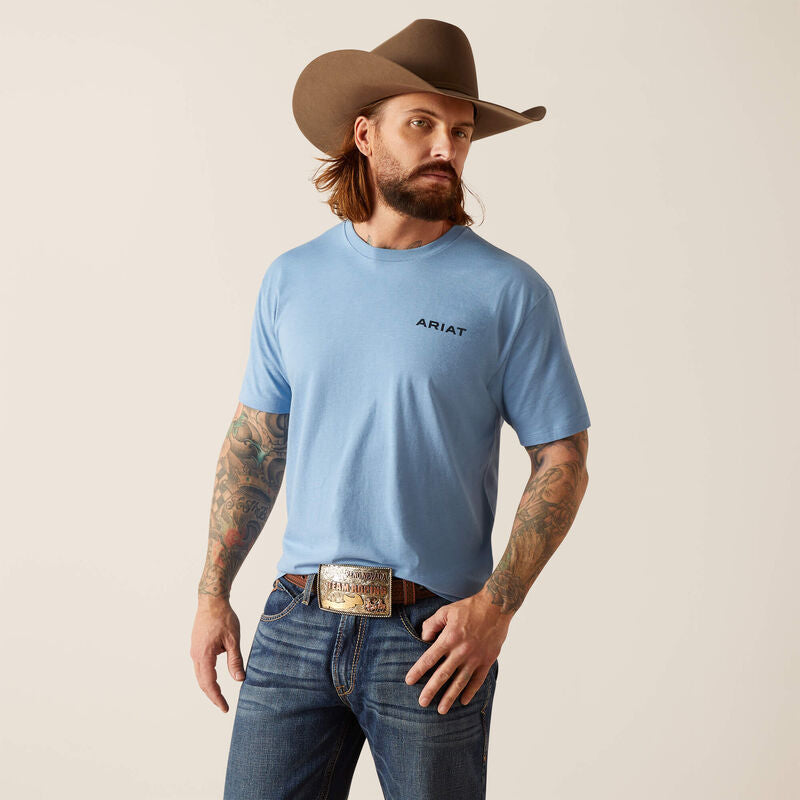 Ariat Wheat Flag T-Shirt