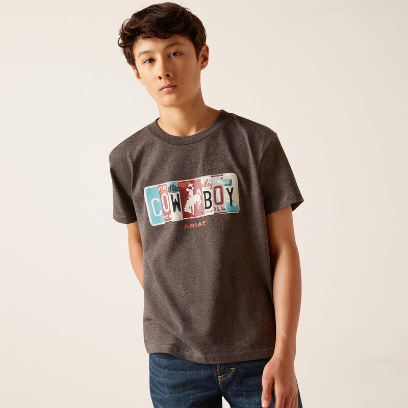 Ariat License Plate Cowboy T-Shirt