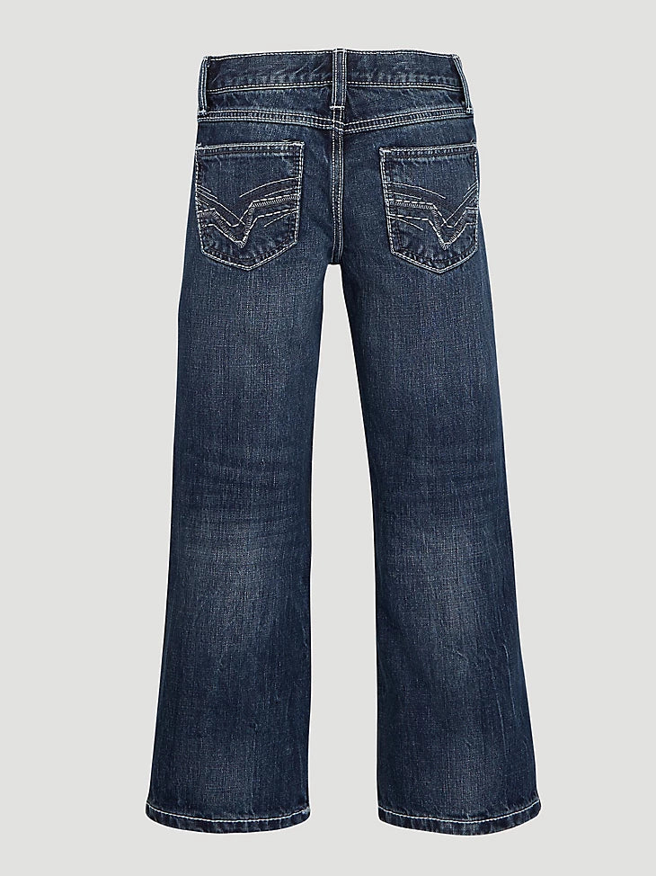 Toddler Boys Wrangler® 20X® Vintage Bootcut Slim Fit Jean in Canyon Lake