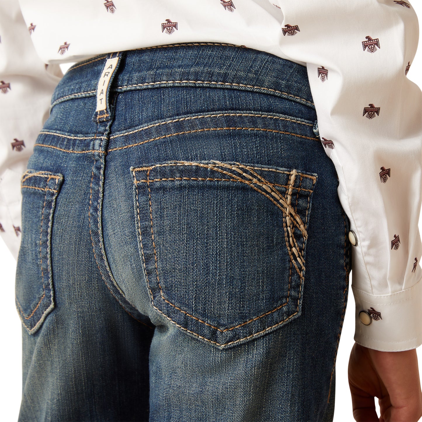 Girls REAL Ariat Trouser- Pacific