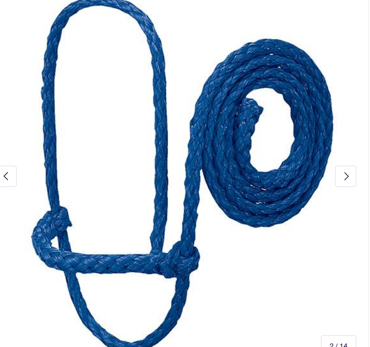 Bucket Calf Poly Halter