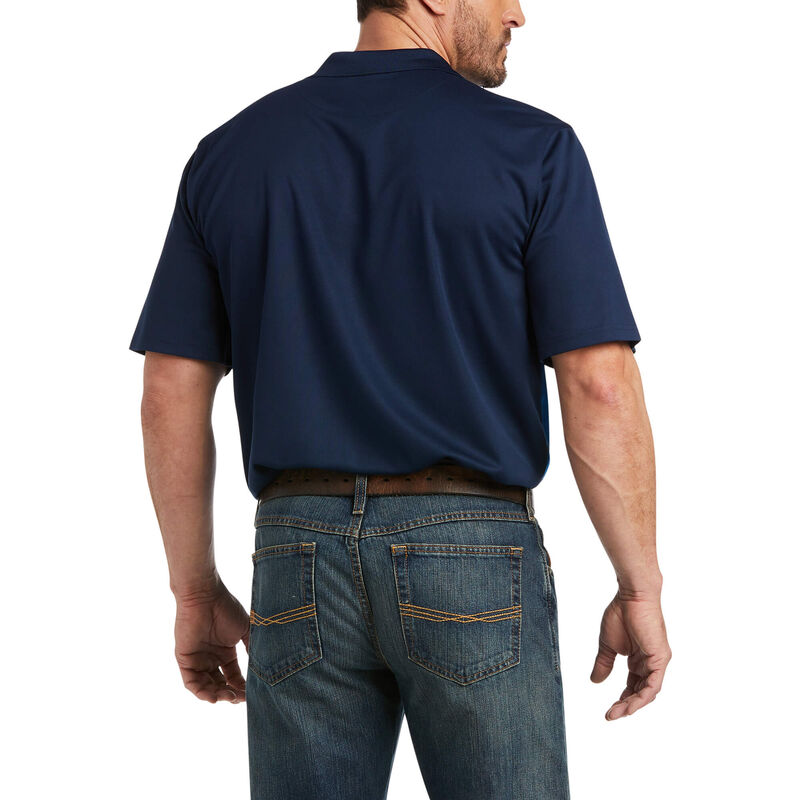 Colorblock Polo