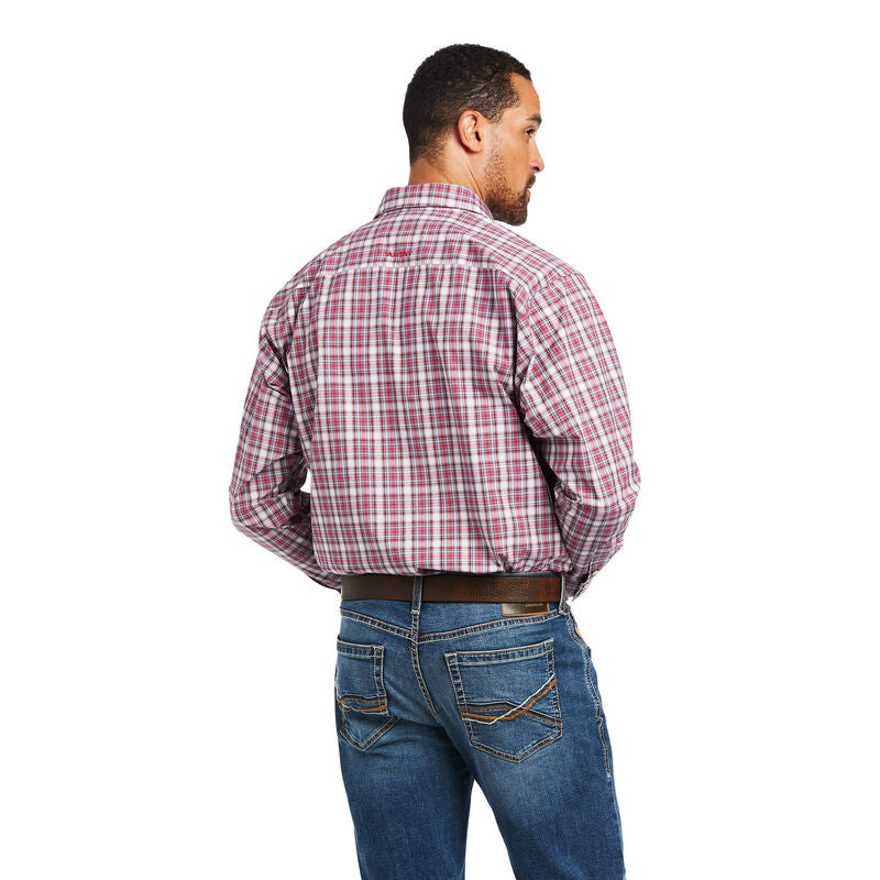 Ariat Pro Judson Classic Fit Snap- Rose Bud