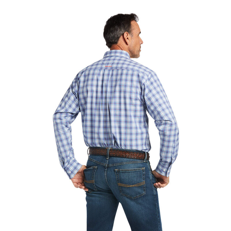 Ariat Pro Quanah Classic Fit- Bright Cobalt