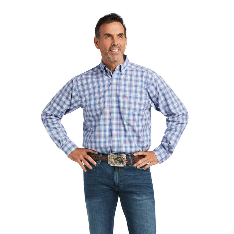 Ariat Pro Quanah Classic Fit- Bright Cobalt