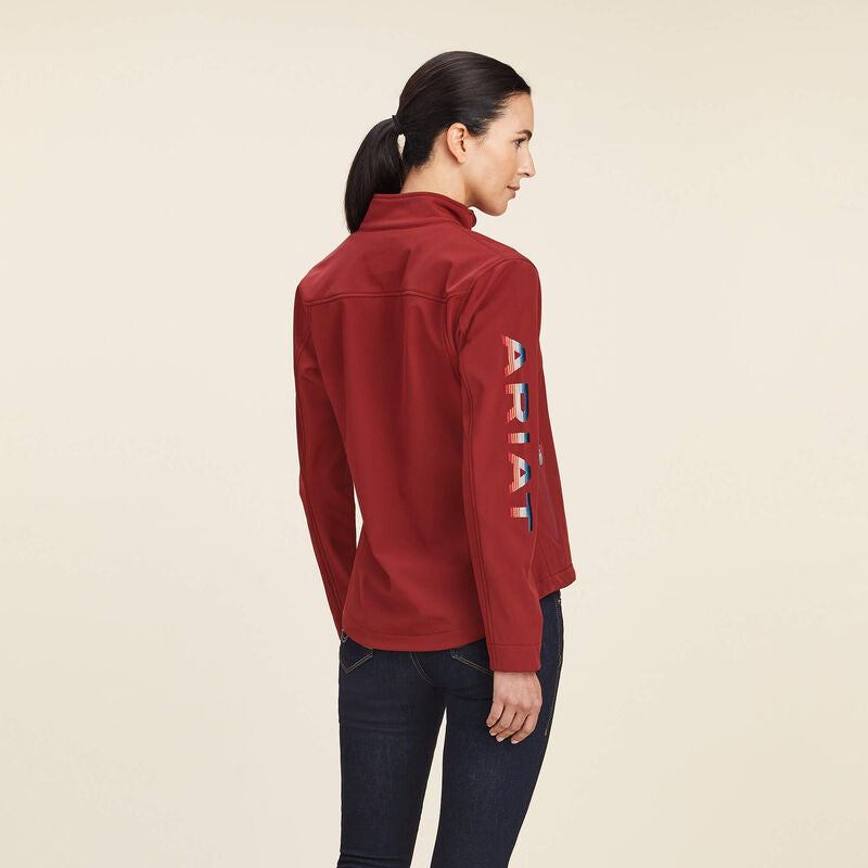 New Team Softshell Jacket- ROUGE RED/CELESTIAL SERAPE