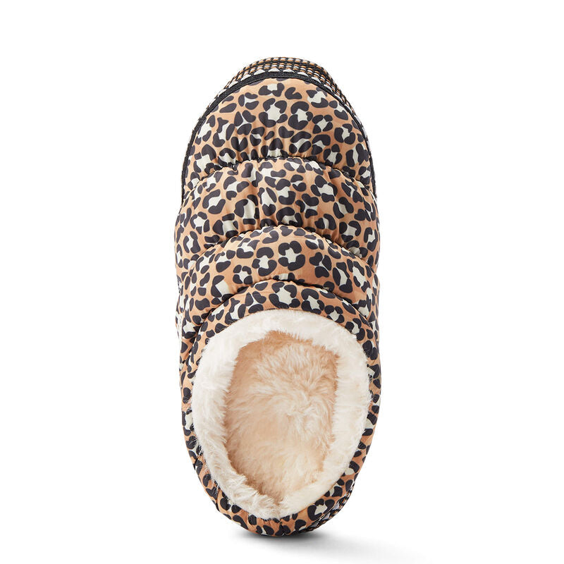 Girls Crius Clog Slipper- Leopard