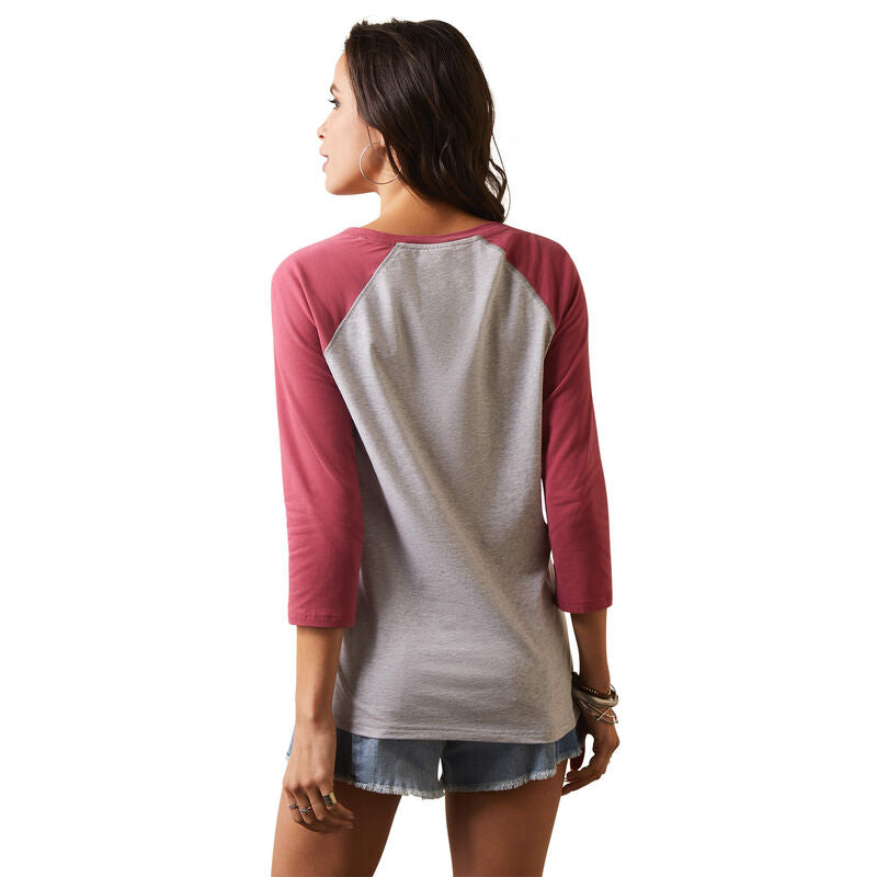 Painted Dreams T-Shirt-EARTH RED
