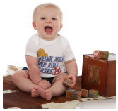 Wrangler Baby Drink Milk Onesie