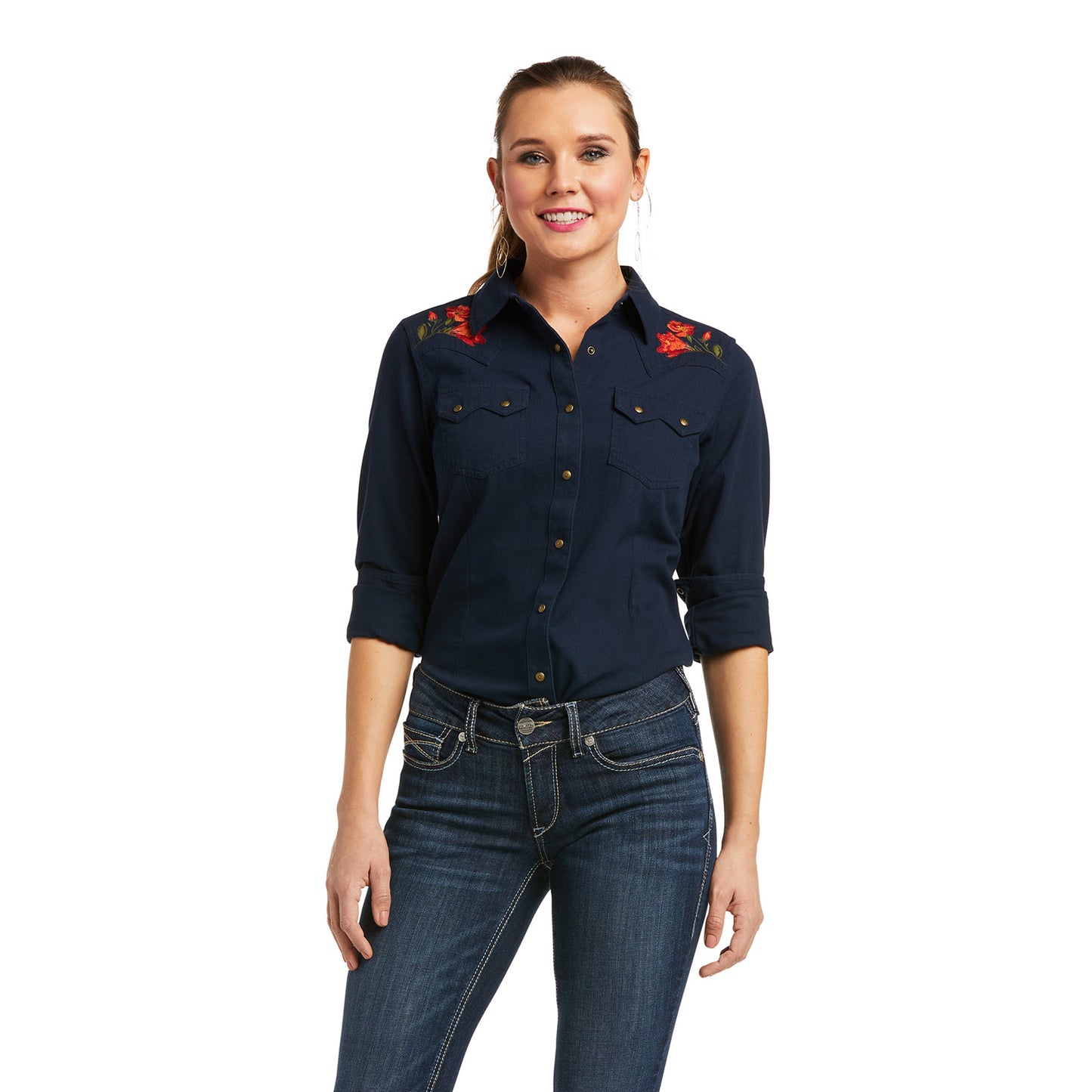 Ariat California Gold Long Sleeve Snaps