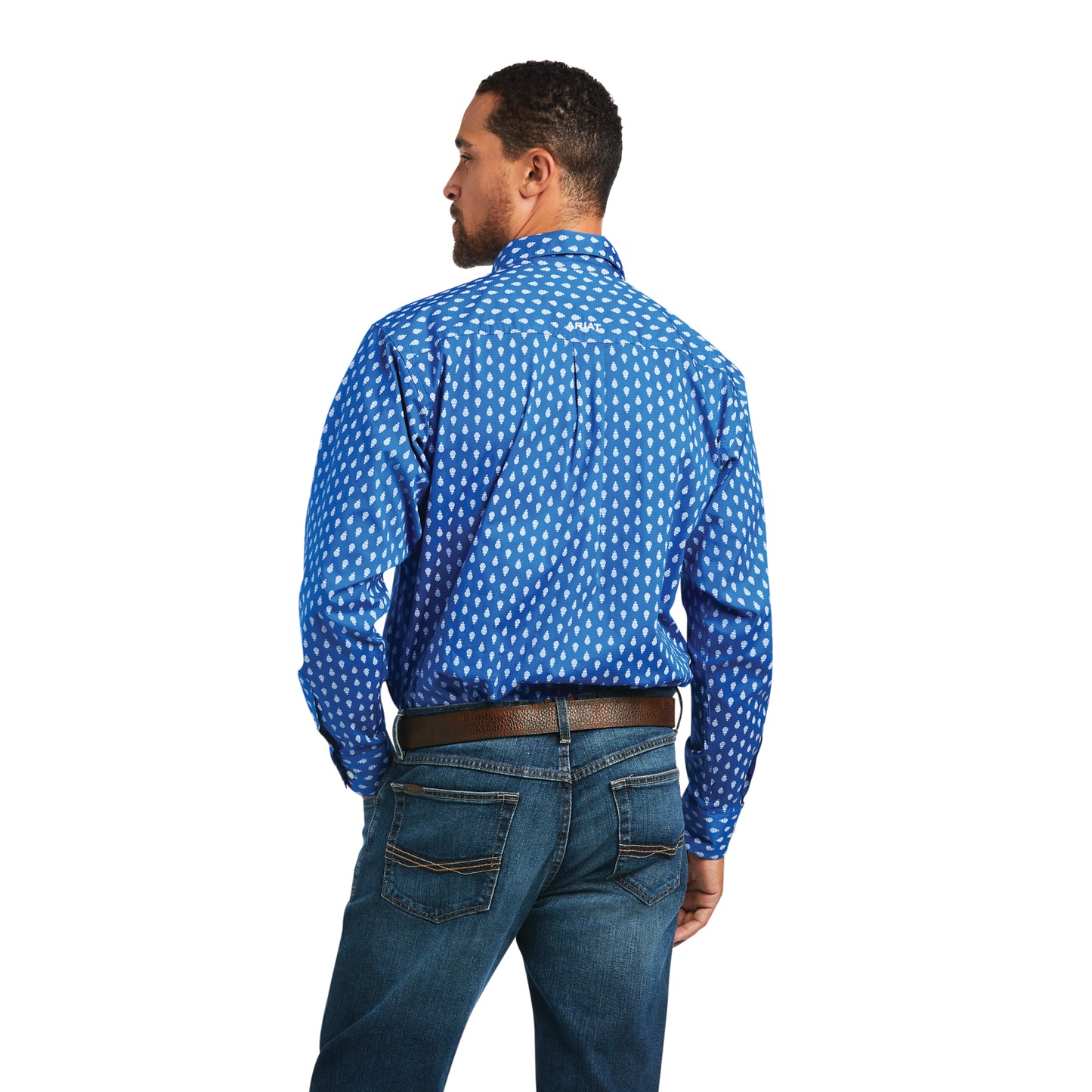 Ariat Stretch Classic LS Cerulean Blue