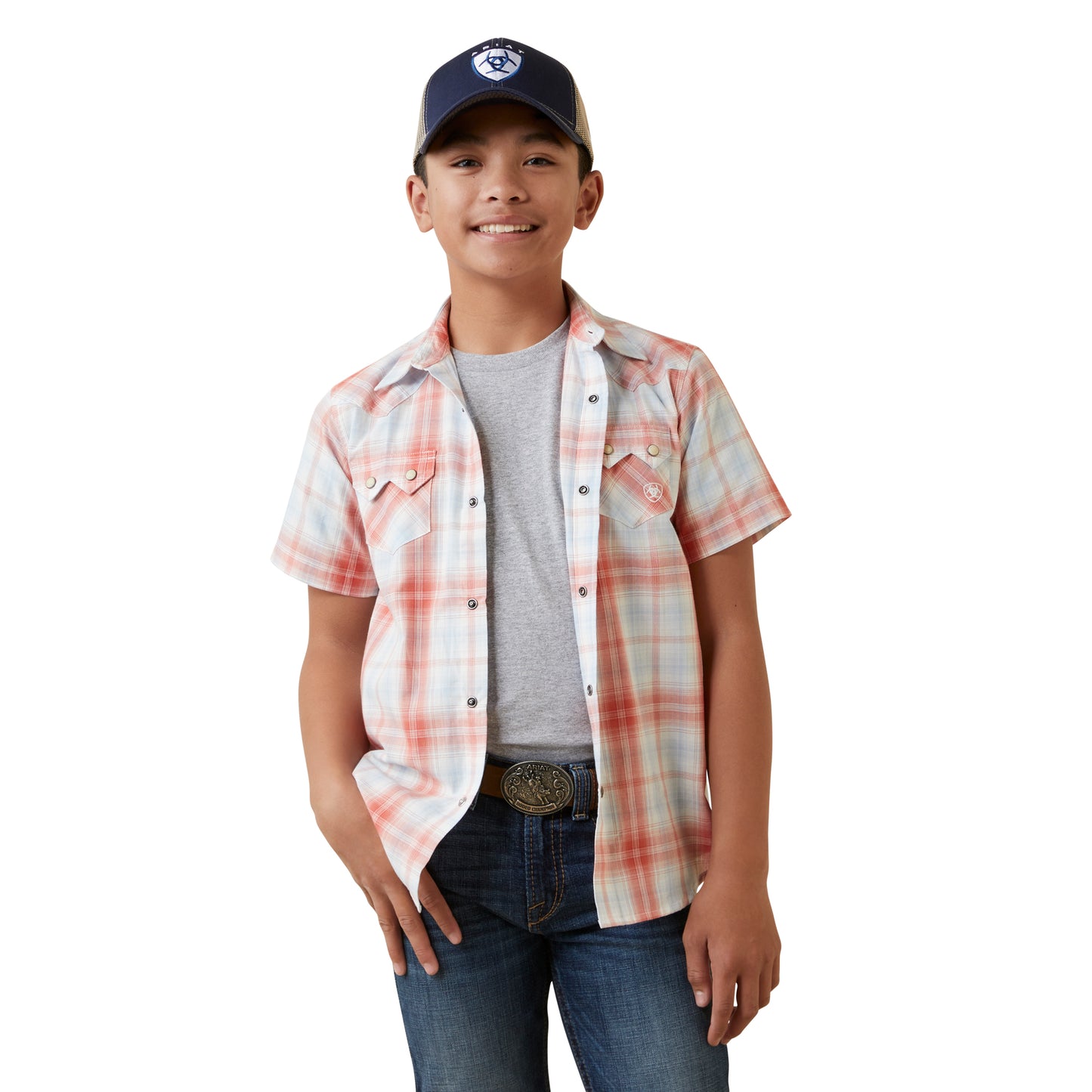 Boys Harter Retro Snap SS