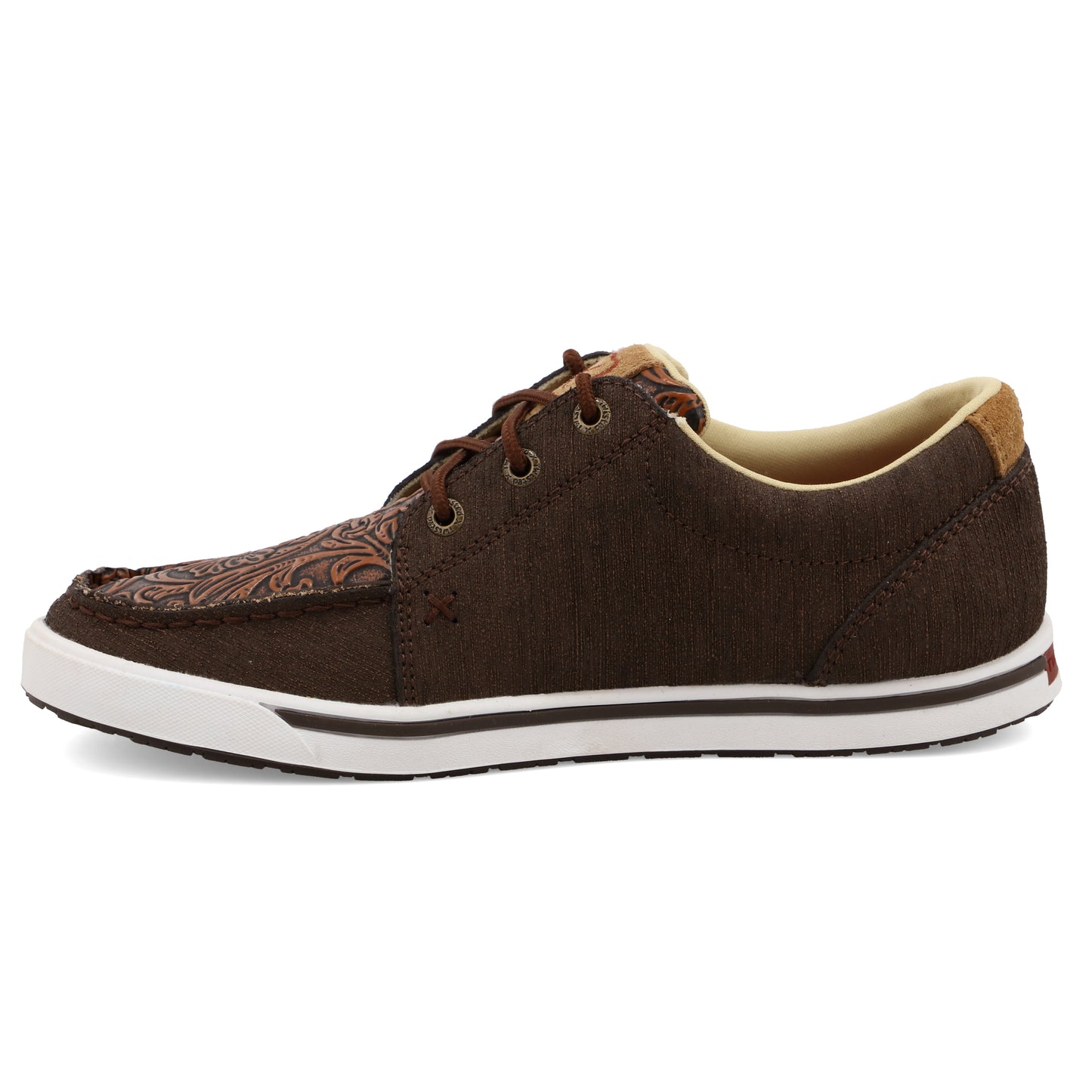 Twisted X Kicks- Cocoa Tooled Brown