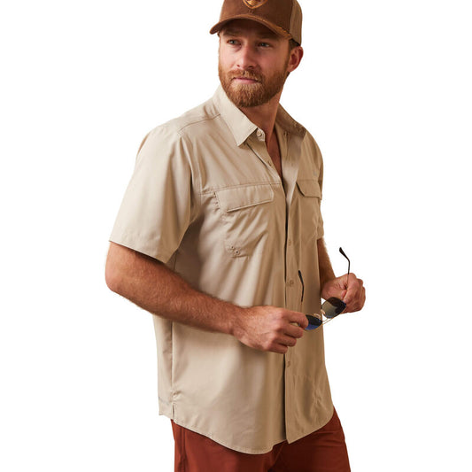 VentTEK Outbound Fitted Shirt-Oxford Tan