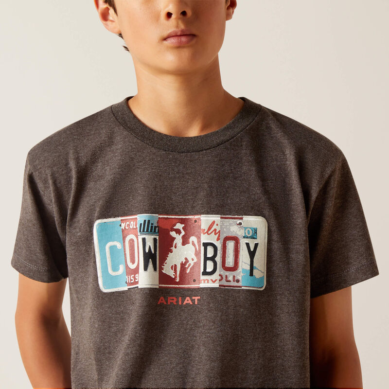 Ariat License Plate Cowboy T-Shirt