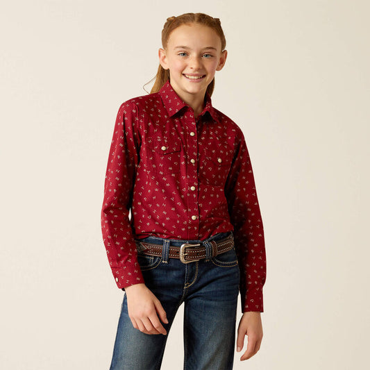 Kids Red Ranch Shirt