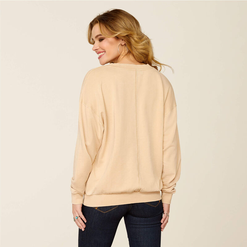 Unwind Sweatshirt- Tann