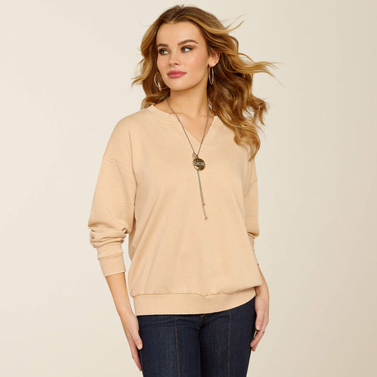 Unwind Sweatshirt- Tann