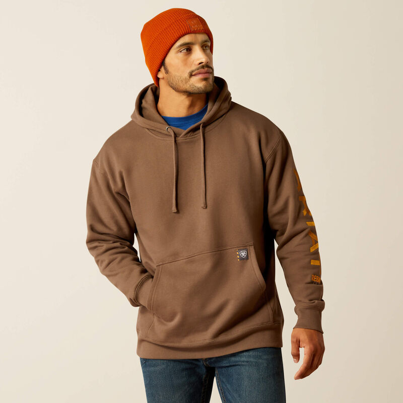 Rebar Graphic Hoodie-CHOCOLATE CHIP|COFFEE BEAN