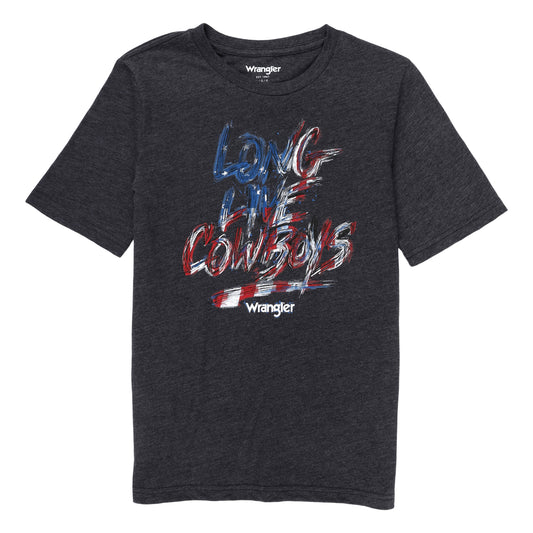 Boy's Long Live Cowboys USA T-Shirt