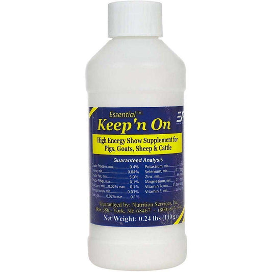 Essential Keep'n On High Energy Show Supplement for Pigs, Goats, Sheep & Cattle