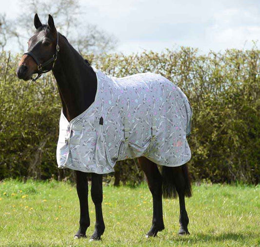 Saxon Horse Fly Sheet with Gussets and Standard Neck