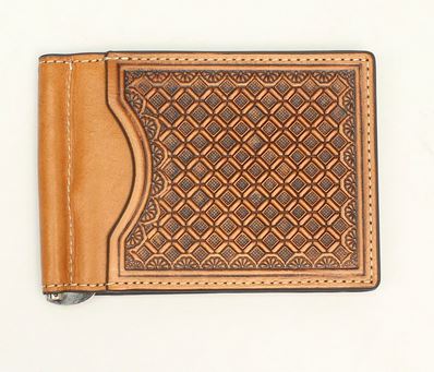 Diamond Weave Money Clip