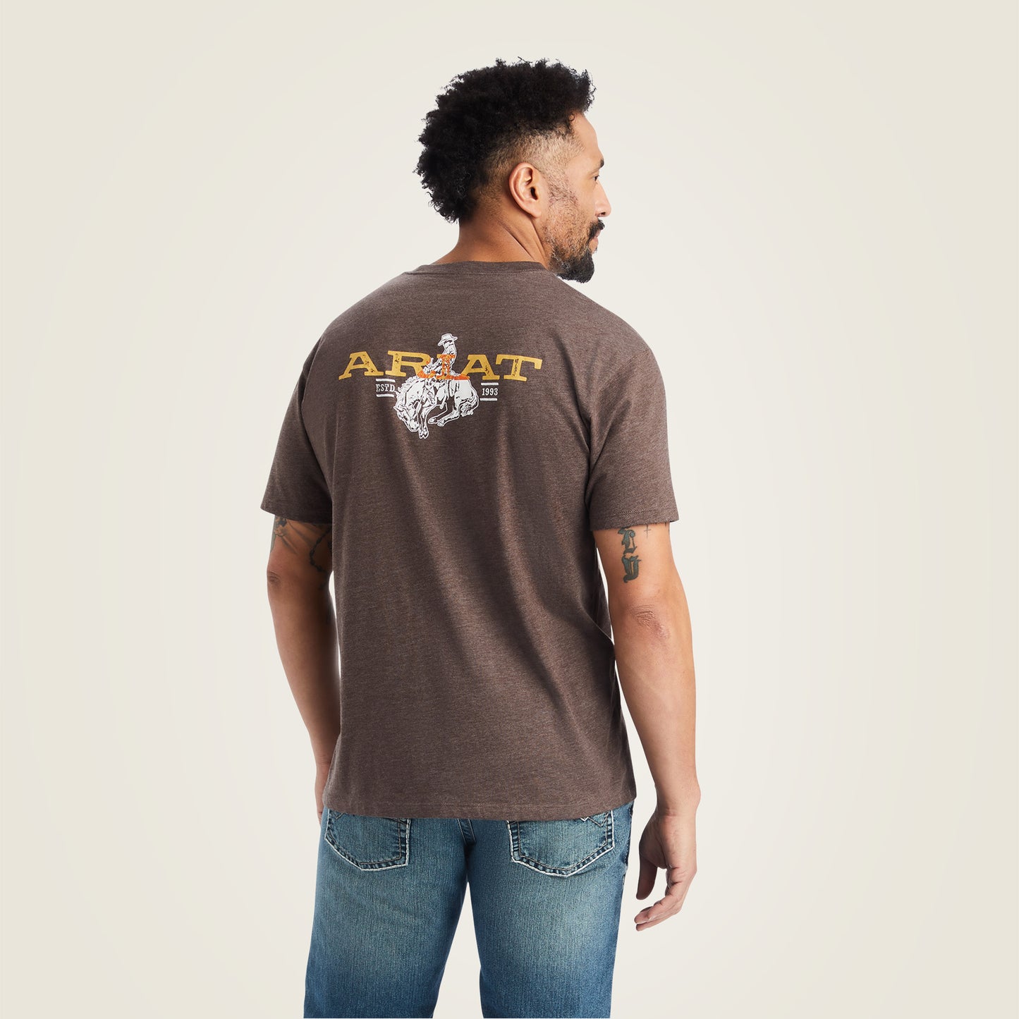 Mens bronc buster tee