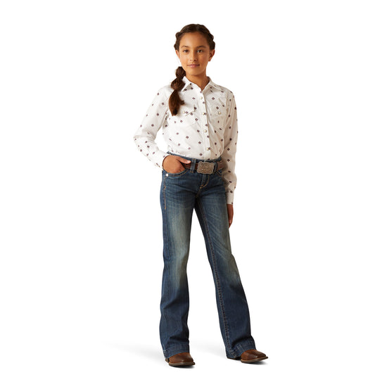 Girls REAL Ariat Trouser- Pacific