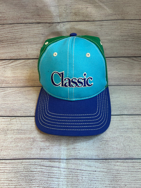 Classic ball cap- blue/green