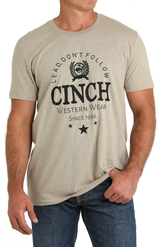 Mens Cinch Tee- Khaki