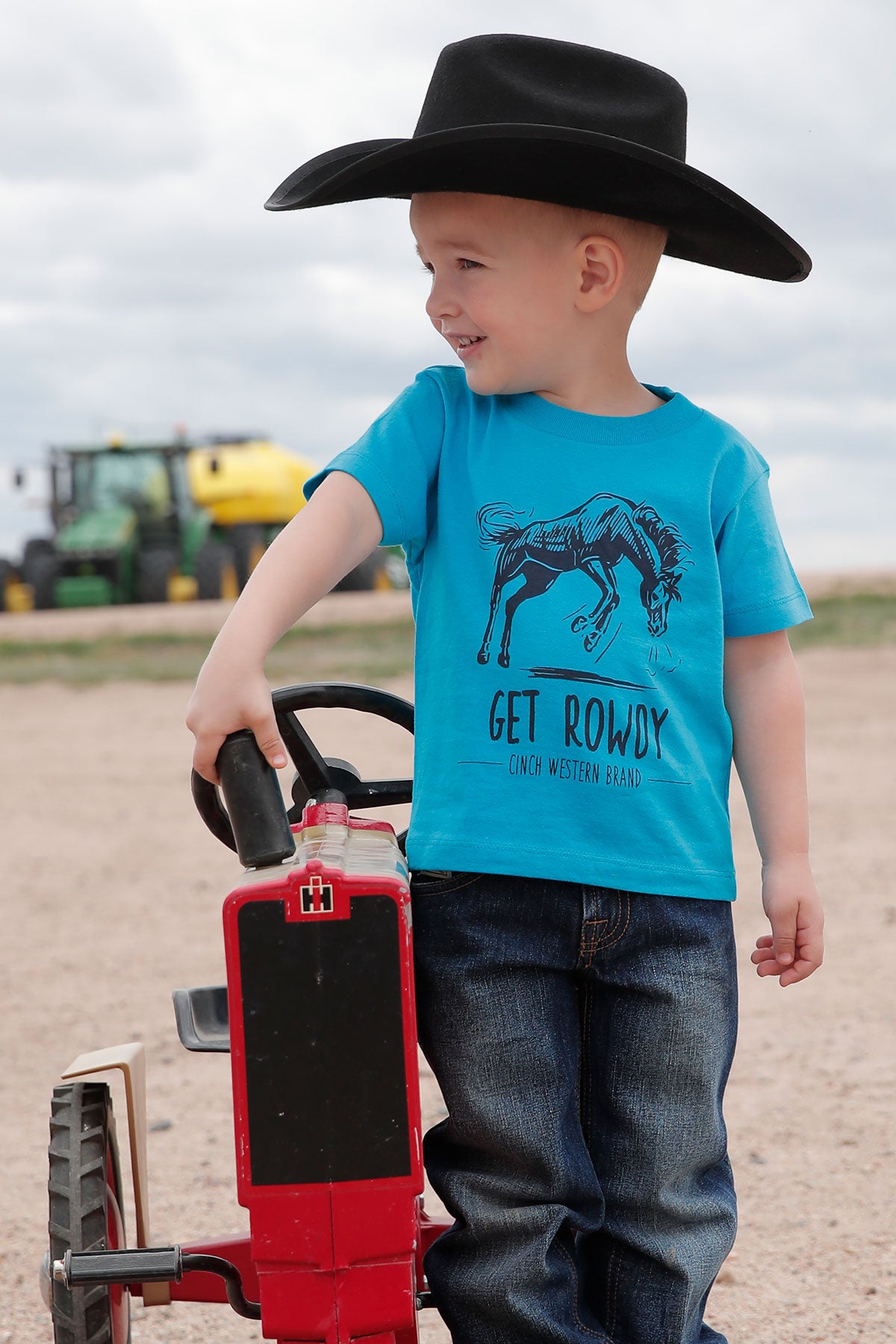 Toddler Get Rowdy Cinch Tee