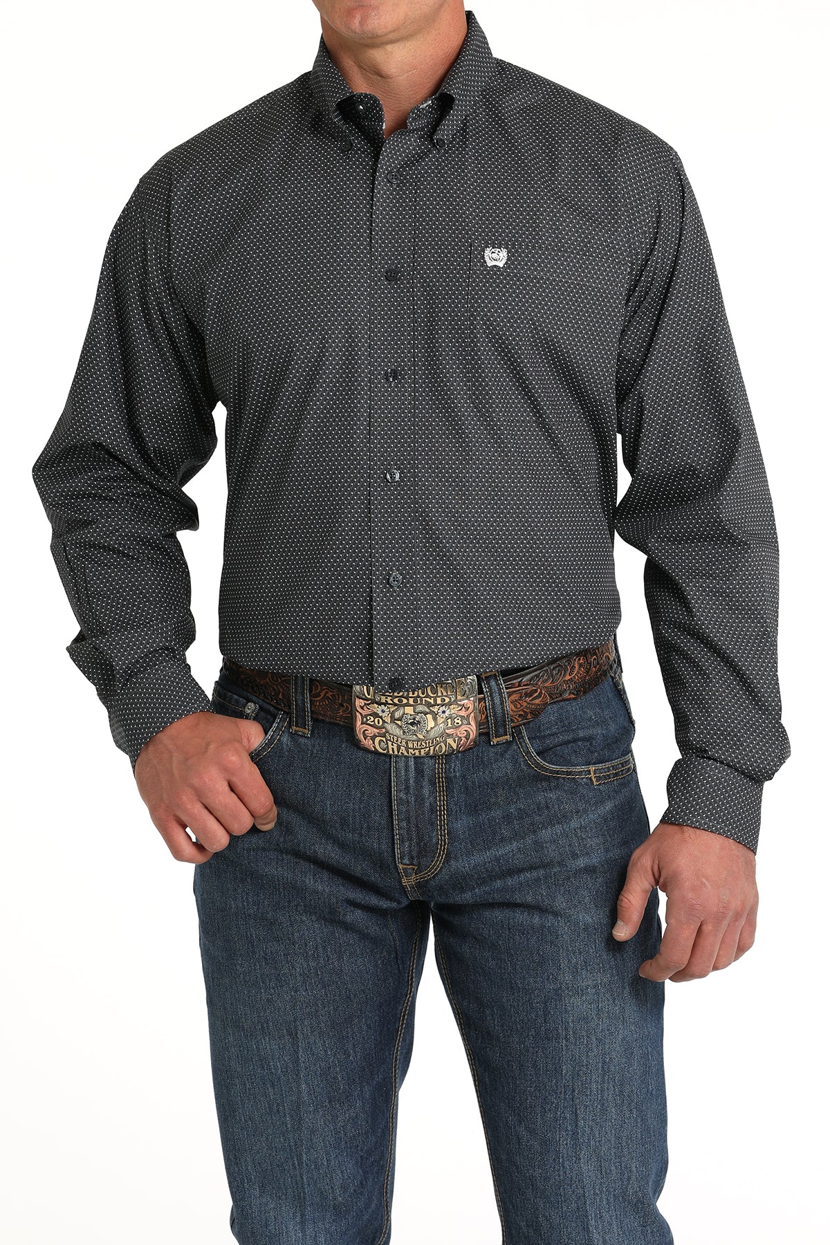 Mens Cinch LS- Black