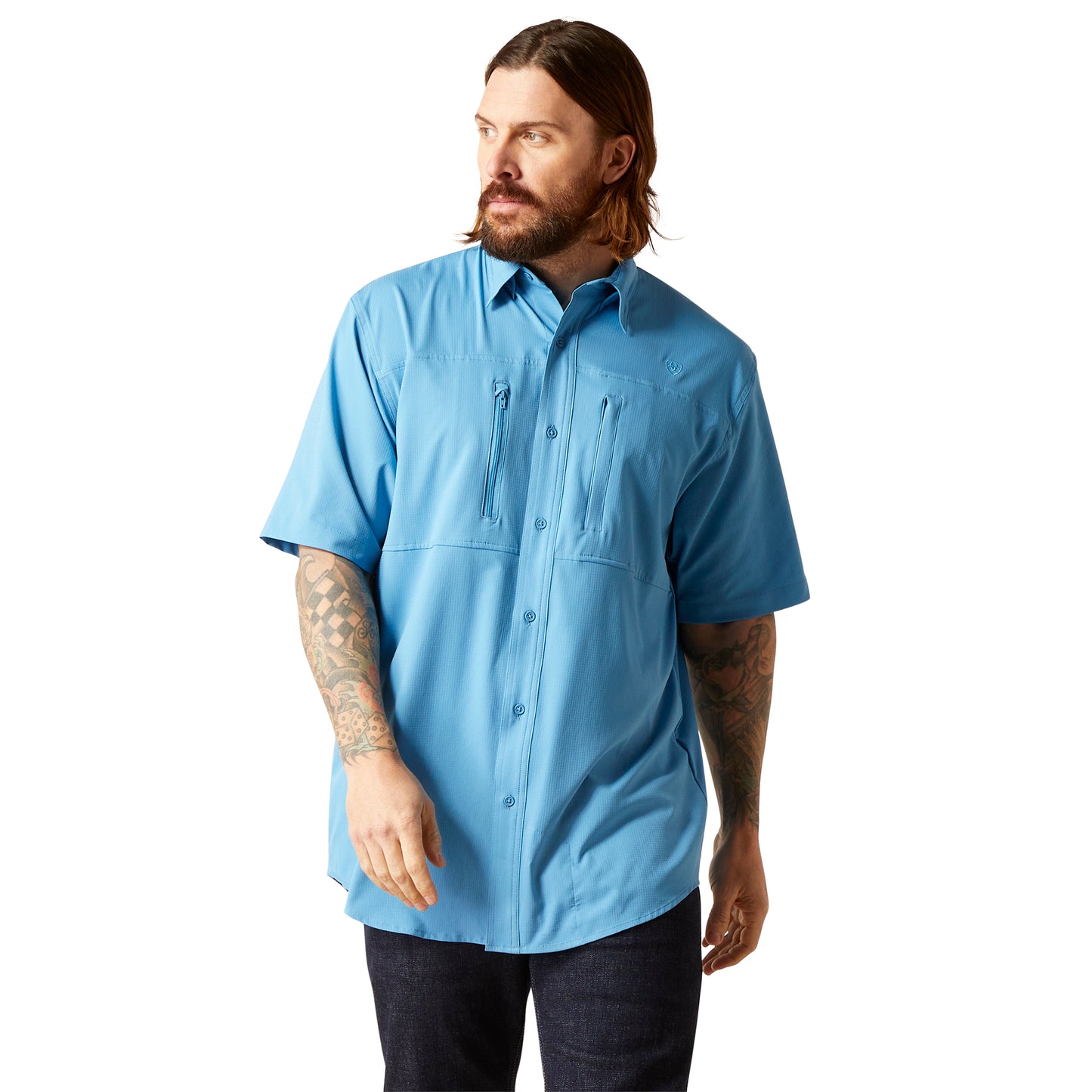 VentTEK Classic Fit Shirt-Cendre Blue