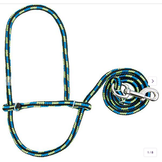 Poly Rope Sheep Halter with Snap