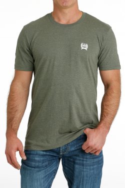 Cinch Support Local Farmer Tee - Olive