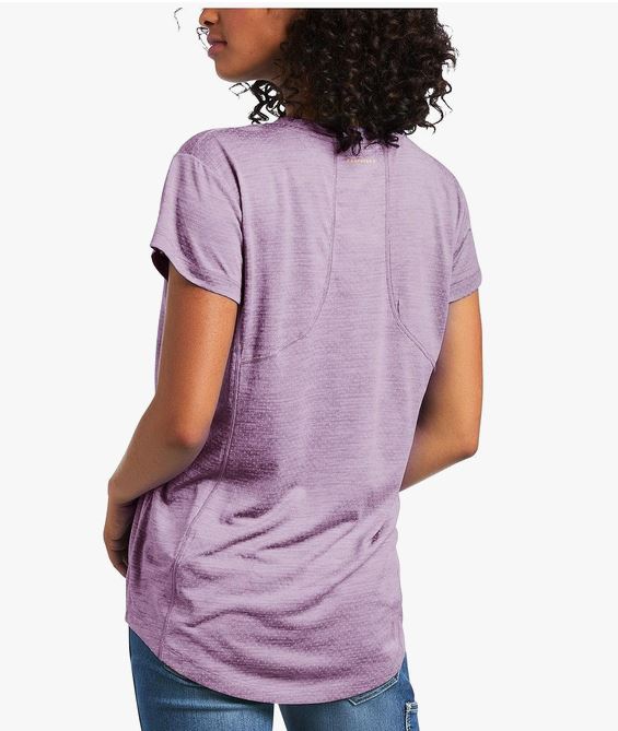 Ariat Women's Rebar Evolution T-Shirt-Paisley Purple