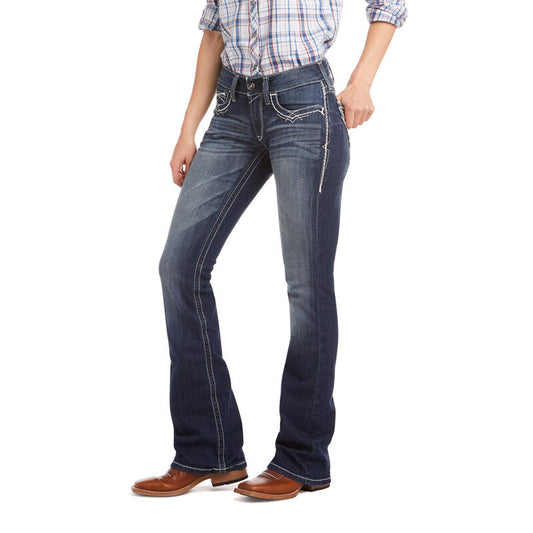REAL Mid-Rise Entwined Bootcut