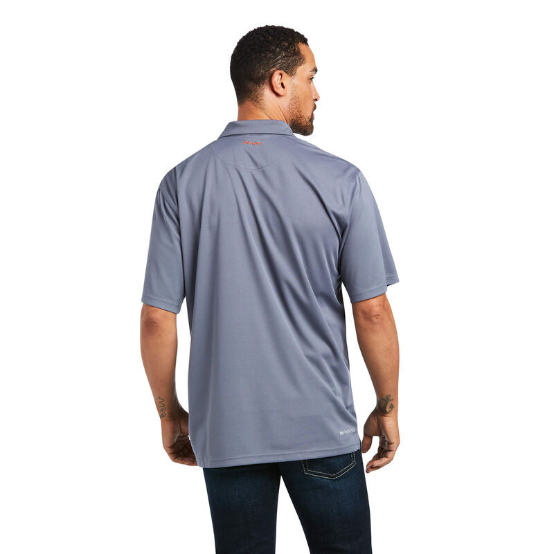 Mens TEK Polo- Folkstone Grey