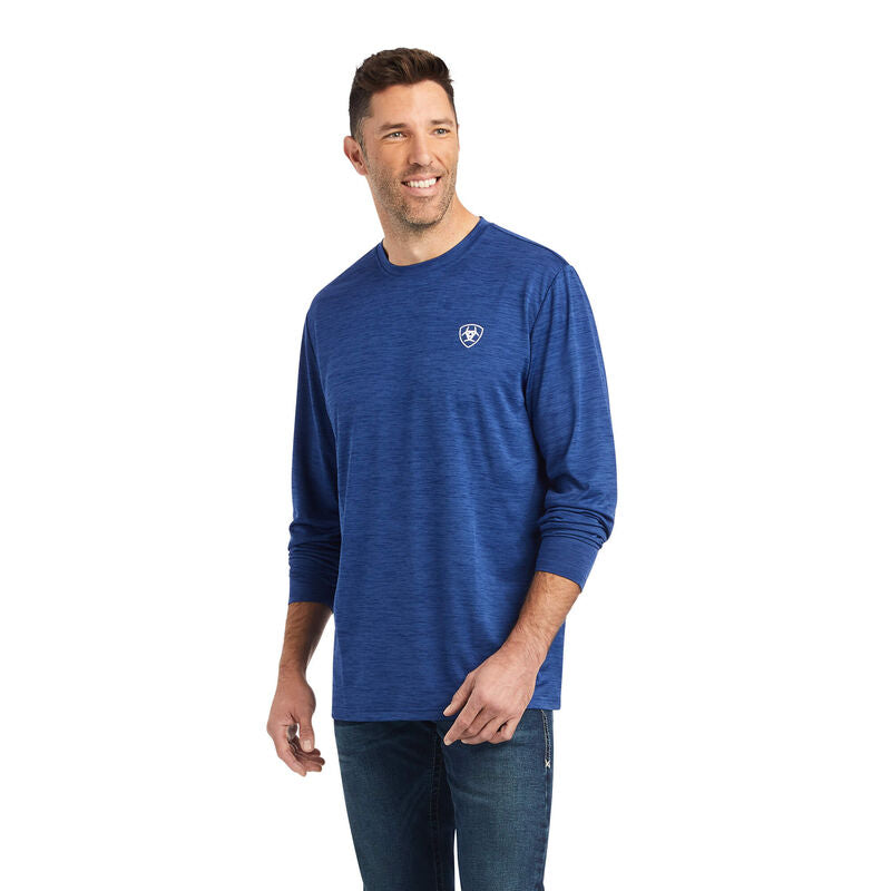 Charger Ariat 93 Liberty T-Shirt- BLUE DEPTH