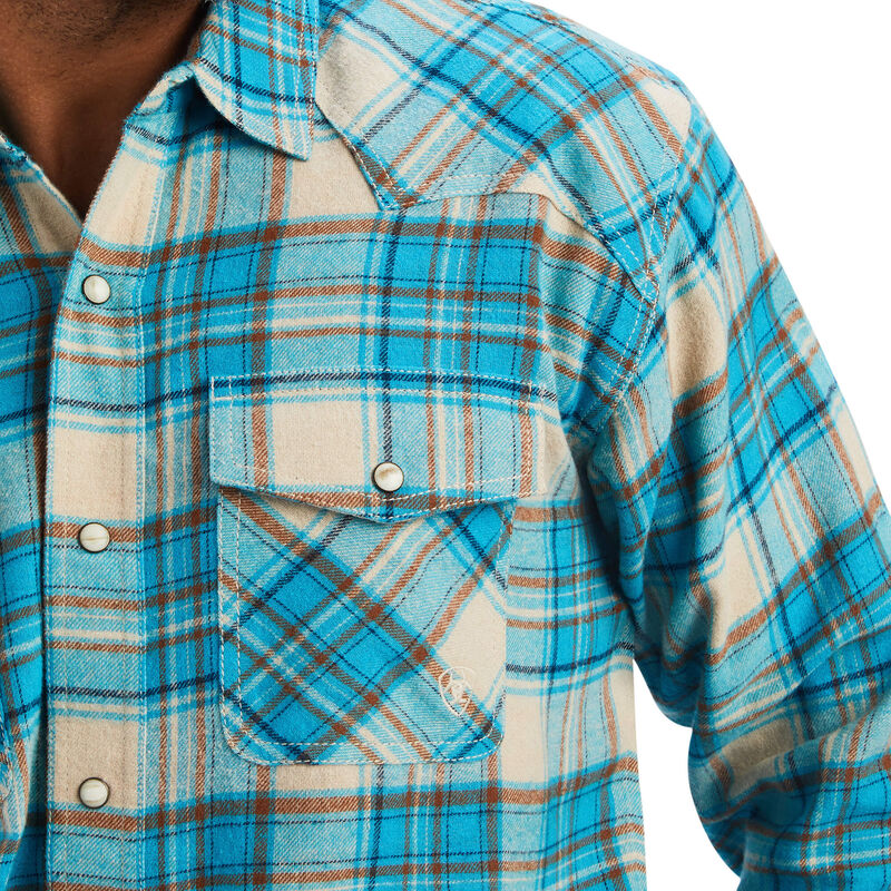 Handley Retro Fit Shirt- SYLVAN TEAL