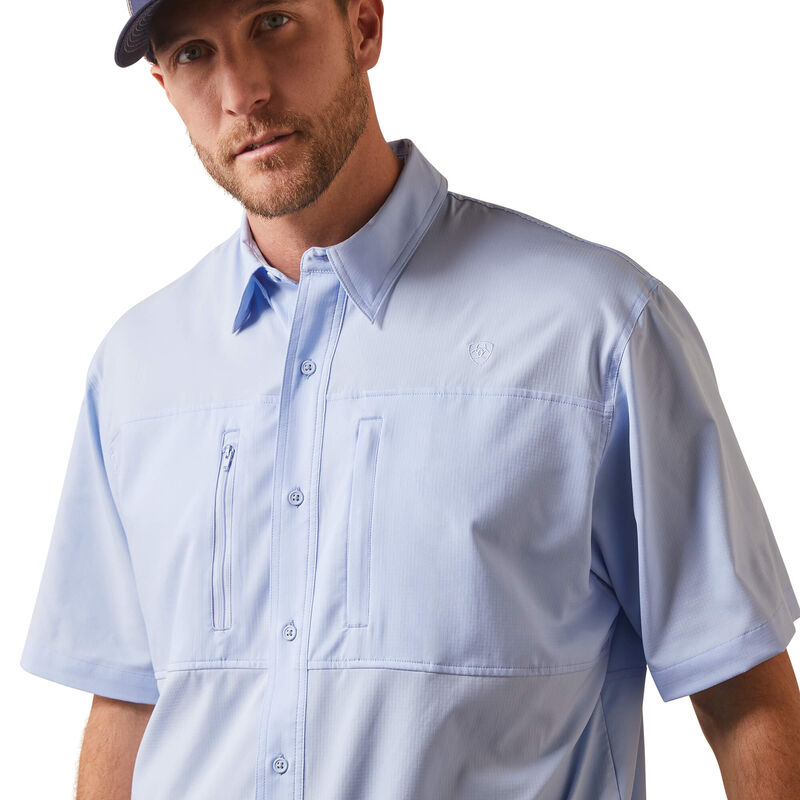 VentTEK Classic Fit Shirt-BLUE FREEZE