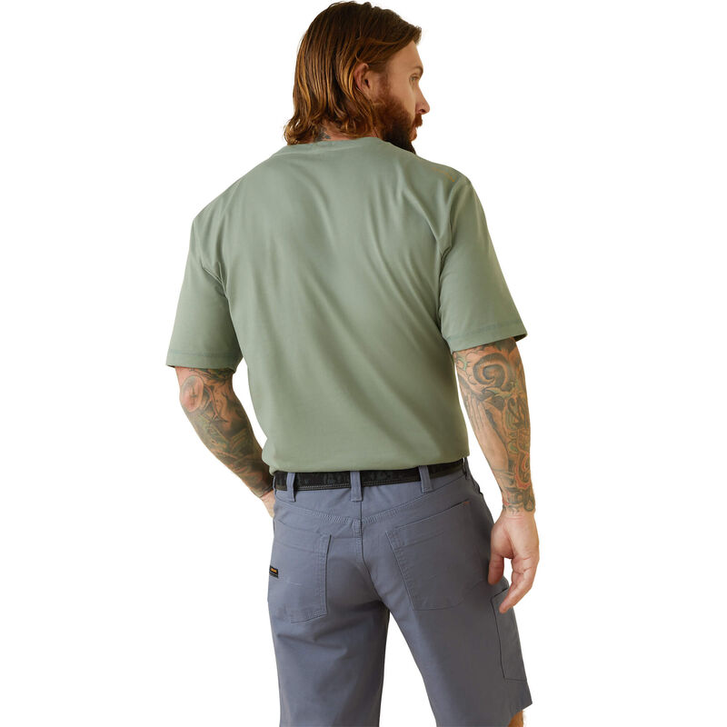 Rebar Workman T-Shirt-LILY PAD