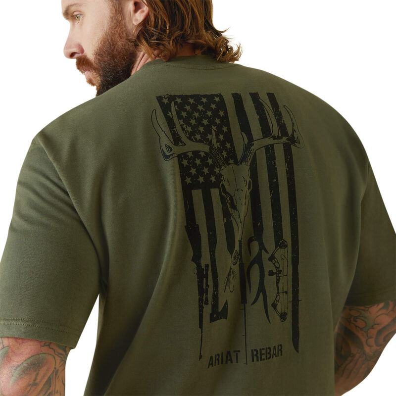 Rebar CottonStrong American Outdoors T-Shirt