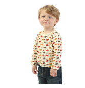 Baby Wrangler® Long Sleeve Buffalo Print Thermal Shirt