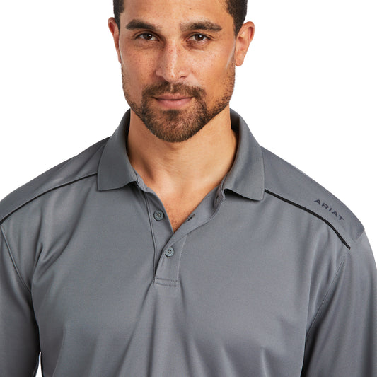 Mens TEK Polo- Carbon