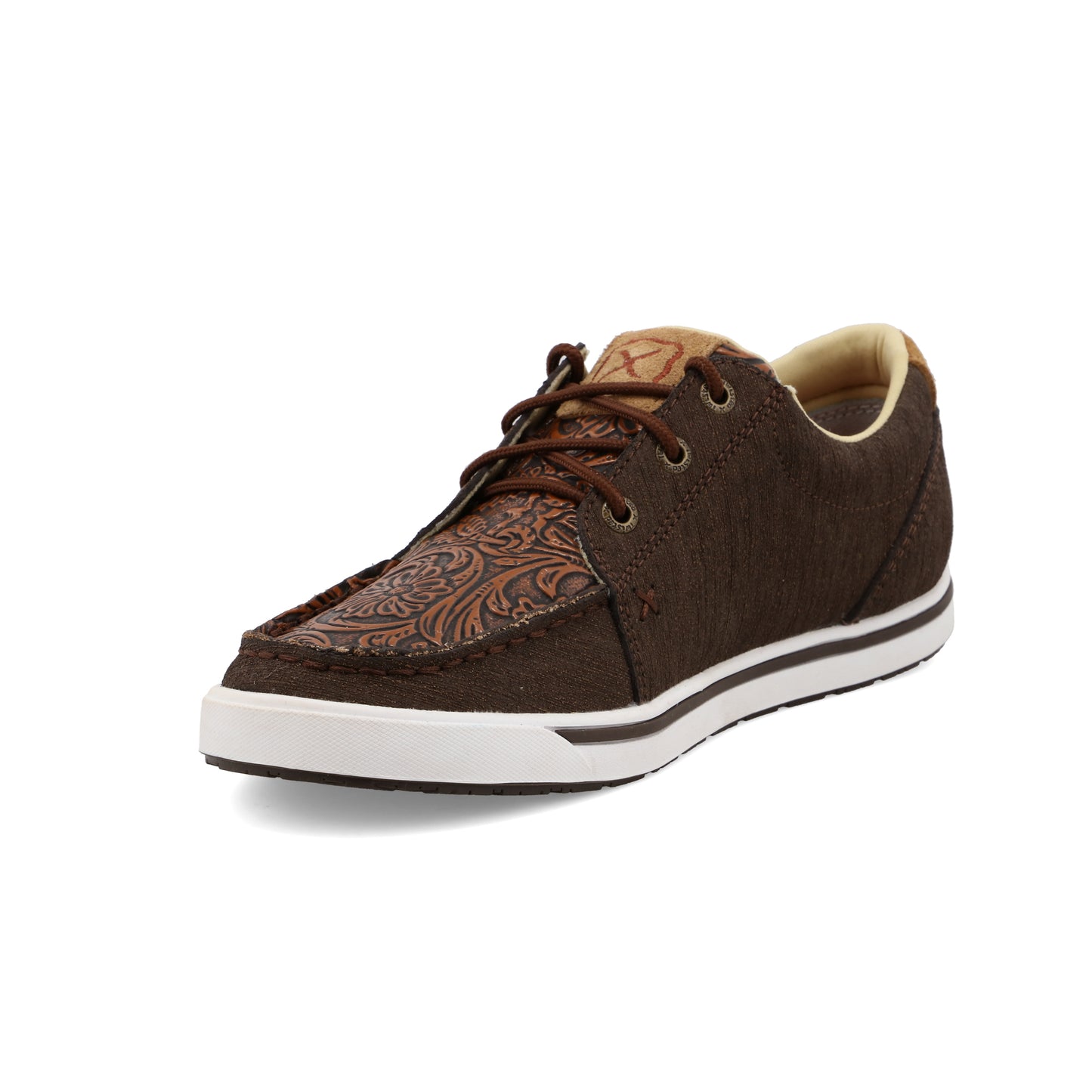 Twisted X Kicks- Cocoa Tooled Brown