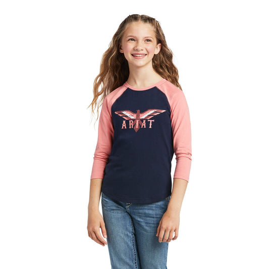 Girls REAL Firebird Tee